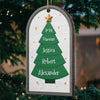 All Christmas Trees Are Perfect - Family Personalized Custom Ornament - Wood Custom Shaped - Christmas Gift For Family Members