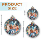 Custom Photo Always There For Each Other - Family Personalized Custom Ornament - Acrylic Custom Shaped - Christmas Gift For Family Members, Siblings, Brothers, Sisters