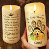 Custom Photo Light This Up And Know I'm Here - Memorial Personalized Custom LED Candle - Sympathy Gift, Christmas Gift For Family Members