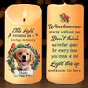 Custom Photo Much Loved Never Forgotten
 - Memorial Personalized Custom LED Candle - Sympathy Gift, Christmas Gift, New Arrival Gift For Pet Owners, Pet Lovers