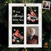 Custom Photo Cardinals Appear When Angels Are Near - Memorial Personalized Custom Ornament - Acrylic Custom Shaped - Sympathy Gift, Christmas Gift For Family Members