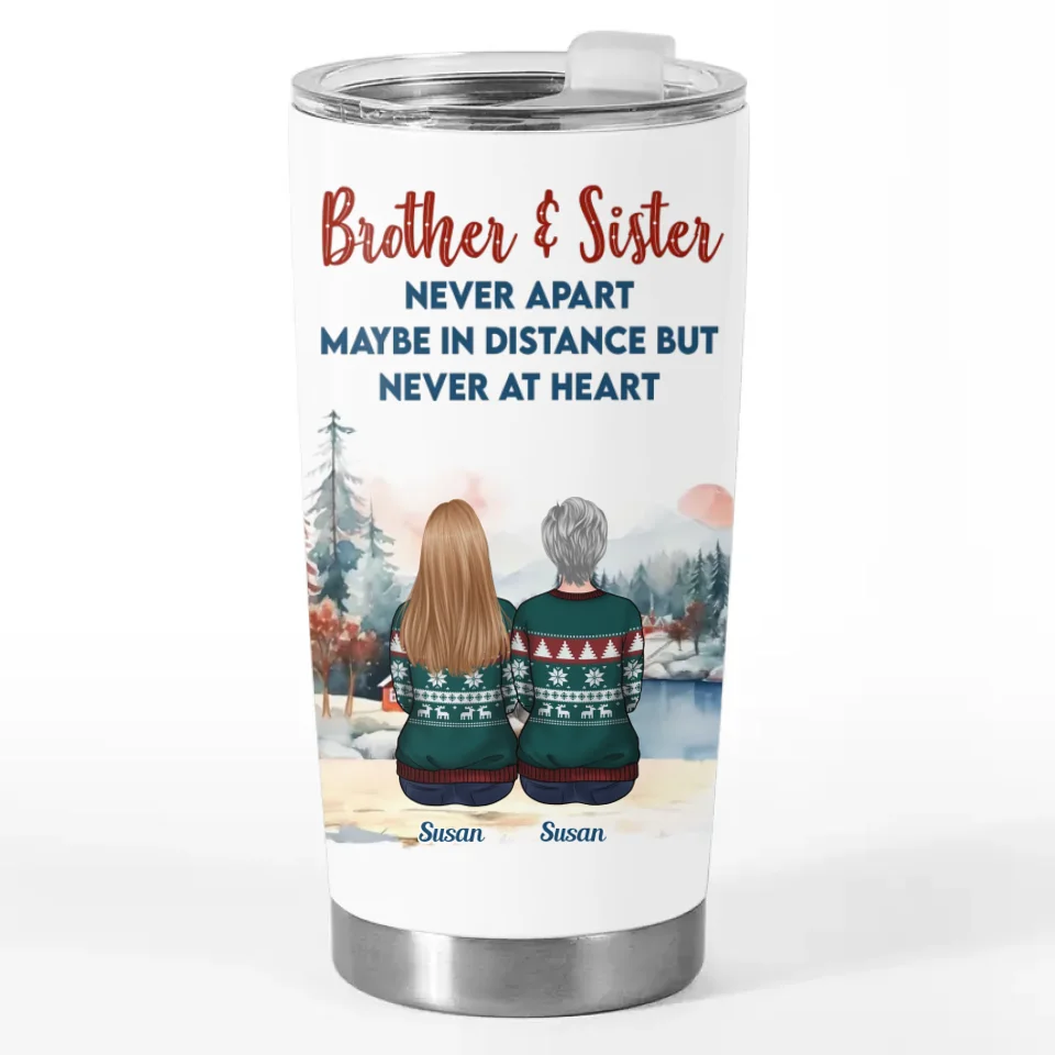 The Greatest Gift Our Parents Gave Us Was Each Other - Family Personalized Custom Tumbler - Christmas Gift For Family Members, Siblings, Brothers, Sisters