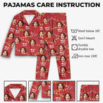 Custom Photo Dear Santa, I Don't Need Anything But This - Couple Personalized Custom Pajama Pants - Christmas Gift For Husband Wife, Anniversary