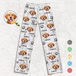 Custom Photo Pawsome Christmas Vibes! - Dog & Cat Personalized Custom Pajama Pants - Christmas Gift For Dog Lovers, Pet Owners