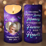 Custom Photo Memorial Gifts for Loved Ones - Personalized LED Candle