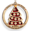 The True Meaning Of Christmas Is Found In Our Hearts - Family Personalized Custom Ornament - Wood Custom Shaped - Christmas Gift For Family Members