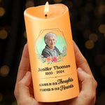 Custom Photo Memorial Remembrance - Personalized LED Candle