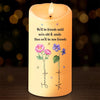 Bloom Where We Grow, Bestie - Bestie Personalized Custom LED Candle - Christmas Gift For Best Friends, BFF, Sisters