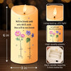 Bloom Where We Grow, Bestie - Bestie Personalized Custom LED Candle - Christmas Gift For Best Friends, BFF, Sisters
