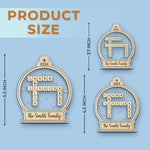 Our Sibling Bond Is The Greatest Gift Of All - Family Personalized Custom Ornament - Acrylic Custom Shaped - Christmas Gift For Family Members