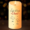 True Friends Are Always Together In Spirit - Bestie Personalized Custom LED Candle - Christmas Gift For Best Friends, BFF, Sisters