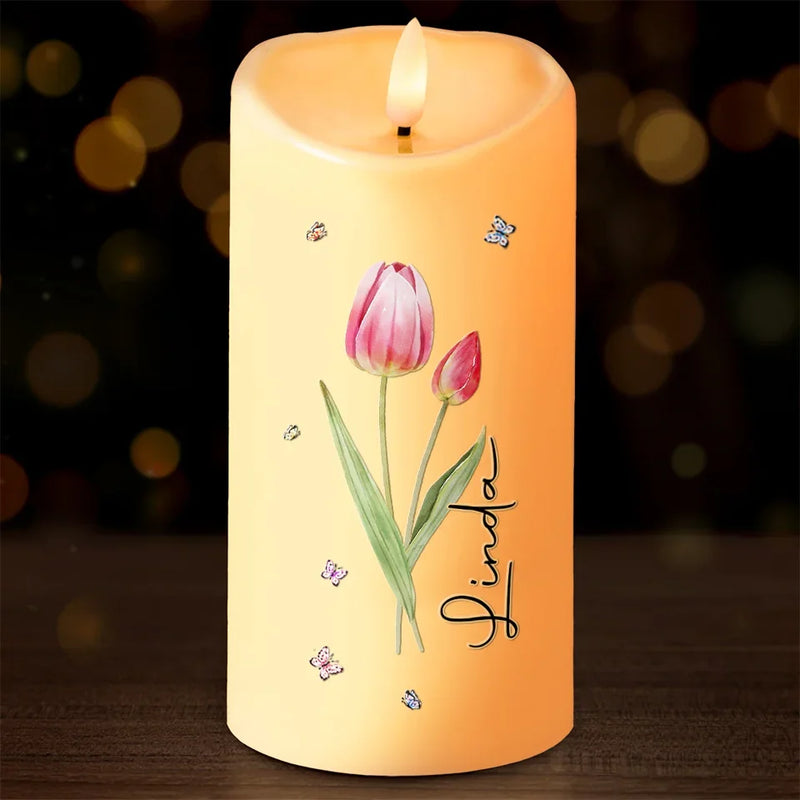 You Bring Out The Best In Me - Bestie Personalized Custom LED Candle - Christmas Gift For Best Friends, BFF, Sisters