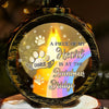 I Wish The Rainbow Bridge Had Visiting Hours - Memorial Personalized Custom Candlelight Lantern Ornament - Christmas Gift, Sympathy Gift For Pet Owners, Pet Lovers