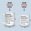 Cluster Fixer Definition - Coworker Personalized Custom Mug - Gift For Coworkers, Work Friends, Colleagues