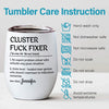 You Are One Of The Best People To Collaborate With - Coworker Personalized Custom Wine Tumbler - Gift For Coworkers, Work Friends, Colleagues