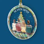 In Family, We Trust - Family Personalized Custom Ornament - Acrylic Custom Shaped - Christmas Gift For Family Members