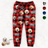 Pantalon de survêtement unisexe personnalisé avec photo « J'aime mon bébé à fourrure » pour chien et chat - Cadeau de Noël pour les propriétaires et les amoureux des animaux