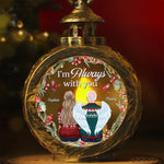 Too Precious To Be Forgotten - Memorial Personalized Custom Candlelight Lantern Ornament - Sympathy Gift, Christmas Gift For Family Members