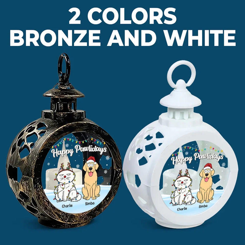 The Bond With A Pet Is A Special Kind Of Love - Dog & Cat Personalized Custom Candlelight Lantern Ornament - Christmas Gift For Pet Owners, Pet Lovers