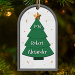 All Christmas Trees Are Perfect - Family Personalized Custom Ornament - Wood Custom Shaped - Christmas Gift For Family Members