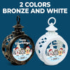 Happy Pawlidays - Dog & Cat Personalized Custom Candlelight Lantern Ornament - Christmas Gift For Pet Owners, Pet Lovers