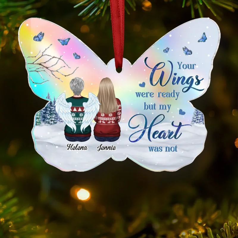 The Melody Of Your Memory Lingers On - Memorial Personalized Custom Hologram Ornament - Sympathy Gift, Christmas Gift For Family Members