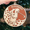 No Limits, No Excuses - Personalized Custom Ornament - Wood Custom Shaped - Christmas Gift For Sport Lovers, Sport Players