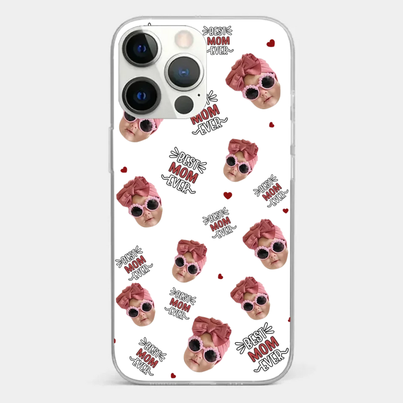 Custom Photo My Favorite People Call Me Grandma - Family Personalized Custom Clear Phone Case - Gift For Mom, Grandma
