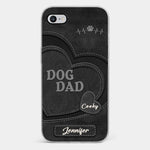 Keep You Forever In My Heart - Dog & Cat Personalized Custom Clear Phone Case - Gift For Mom, Dog Lovers