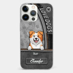All You Need Is Love And A Dog - Dog Personalized Custom Clear Phone Case - Gift For Pet Owners, Pet Lovers