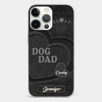 Keep You Forever In My Heart - Dog & Cat Personalized Custom Clear Phone Case - Gift For Mom, Dog Lovers