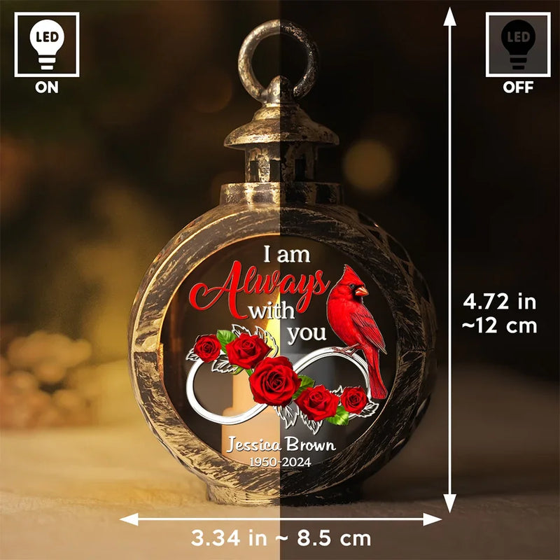Your Love Surrounds Us - Memorial Personalized Custom Candlelight Lantern Ornament - Sympathy Gift, Christmas Gift For Family Members