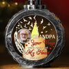 Custom Photo Your Spirit Remains With Us - Memorial Personalized Custom Candlelight Lantern Ornament - Sympathy Gift, Christmas Gift For Family Members