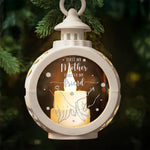 A Mother Is Your Forever Friend - Family Personalized Custom Candlelight Lantern Ornament - Christmas Gift For Mom, Grandma