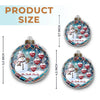 Family Is The Heart Of Our Story - Family Personalized Custom Ornament - Acrylic Custom Shaped - Christmas Gift For Family Members