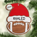 Champions Keep Playing Until They Get It Right - Personalized Custom Ornament - Wood Custom Shaped - Christmas Gift For Sport Lovers, Sport Players