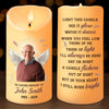 Custom Photo Your Memory Is The Light That Guards Our Hearts And Souls - Memorial Personalized Custom LED Candle - Sympathy Gift, Christmas Gift For Family Members