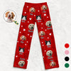 Pyjama personnalisé avec photo, festif et joyeux - Pyjama personnalisé pour chien et chat - Cadeau de Noël pour propriétaires et amoureux des animaux
