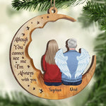 Custom Name Memorial Angel Gifts - Personalized Ornament