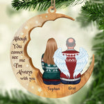 Custom Name Memorial Angel Gifts - Personalized Ornament