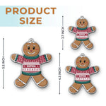 Custom Name Christmas Gingerbread Decor - Personalized Ornament
