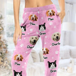 Custom Photo My Pet, My Therapist - Dog & Cat Personalized Custom Pajama Pants - Christmas Gift For Pet Owners, Pet Lovers