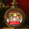 Naughty Pets Make The Best Holiday Stories - Dog & Cat Personalized Custom Candlelight Lantern Ornament - Christmas Gift For Pet Owners, Pet Lovers