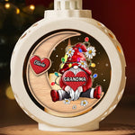 In My Heart, My Grandkids Hold A Special Spot That Never Fades - Family Personalized Custom Candlelight Lantern Ornament - Christmas Gift For Mom, Grandma