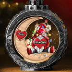 In My Heart, My Grandkids Hold A Special Spot That Never Fades - Family Personalized Custom Candlelight Lantern Ornament - Christmas Gift For Mom, Grandma