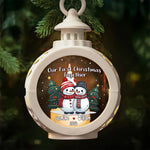 New Traditions, Endless Love - Couple Personalized Custom Candlelight Lantern Ornament - Christmas Gift For Husband Wife, Anniversary, First Christmas