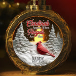 Forever Missed, But Never Forgotten - Memorial Personalized Custom Candlelight Lantern Ornament - Sympathy Gift, Christmas Gift For Family Members