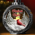 Forever Missed, But Never Forgotten - Memorial Personalized Custom Candlelight Lantern Ornament - Sympathy Gift, Christmas Gift For Family Members