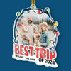 Together Is Our Favorite Place To Be - Family Personalized Custom Ornament - Acrylic Custom Shaped - Christmas Gift For Family Members