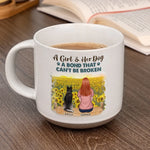 Furry Friends Make The Best Companions - Dog Personalized Custom Printed Pottery Mug - Gift For Pet Owners, Pet Lovers